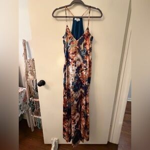 Nicole Miller Multicolor Maxi Dress